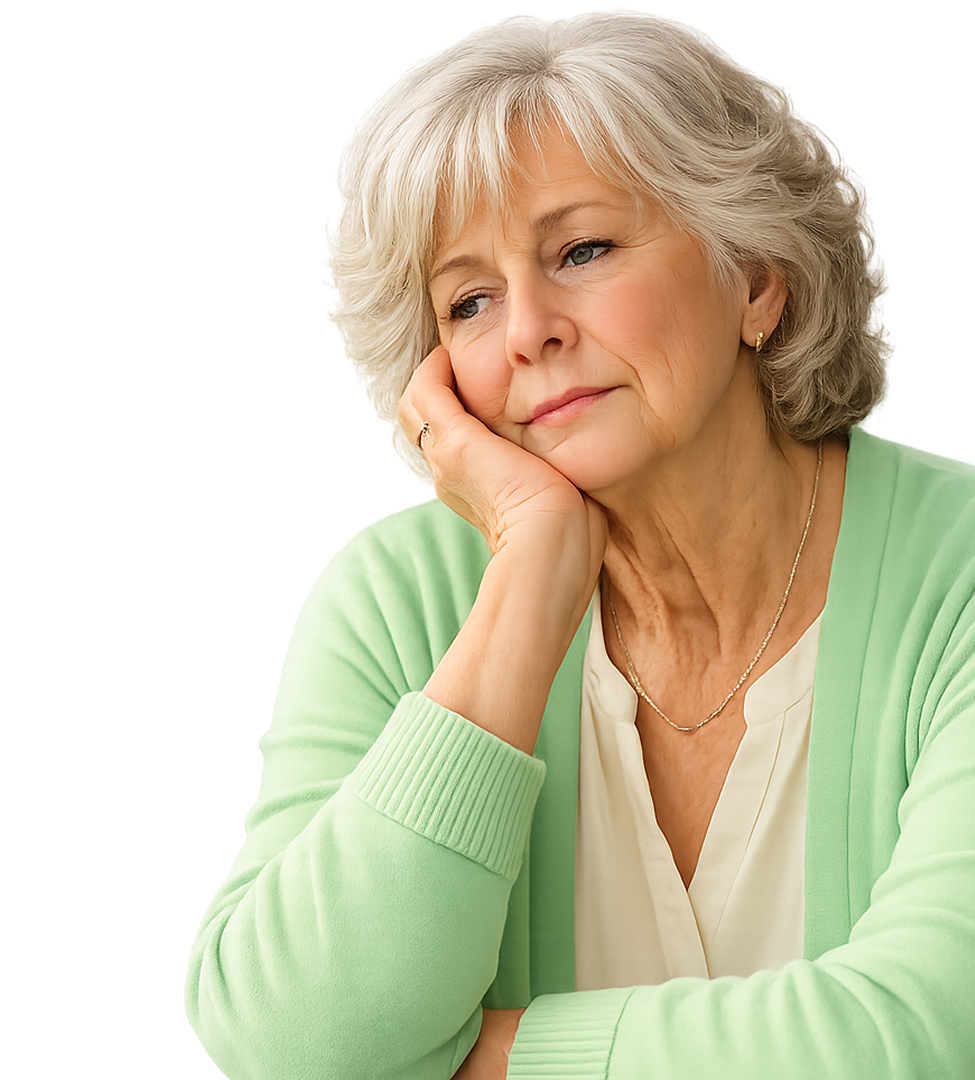 Older adult experiencing everyday loneliness