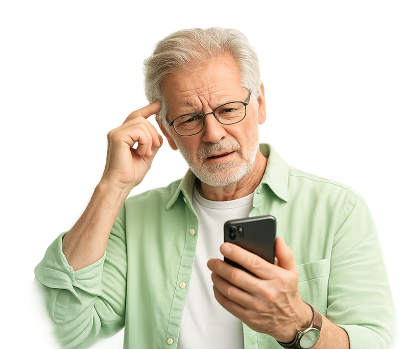 Older adult representing the Hablemus target audience